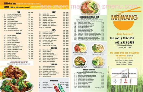 mr wang asian gourmet menu  Big Jerald Sanders All You Can Eat Shrimp and BBQ [Restaurant] The Spot [Restaurant] Indio's Mediterranean Food [Restaurant]See 4 photos and 3 tips from 56 visitors to Mr